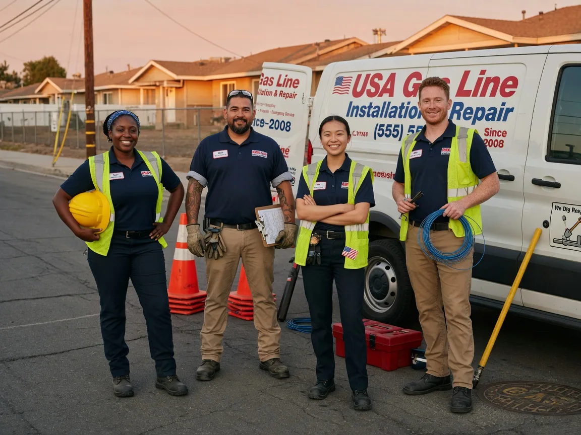 Gas Line Installation company in Smithshire, IL
